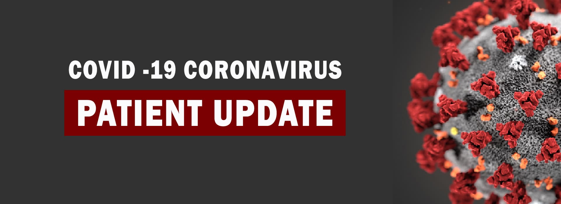 The poster for Corona virus update